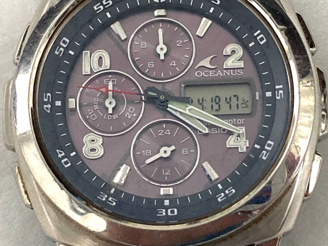 Casio Oceanus Radio-Controlled Solar Watch OCW-510LJ From Japan