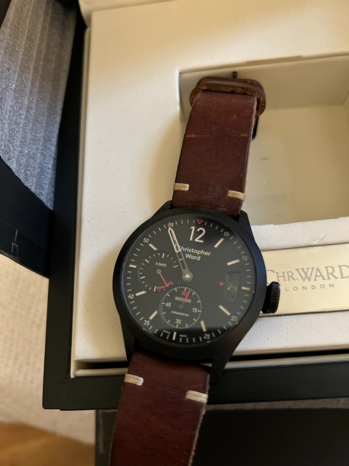Christopher Ward C8 SH21 5 Day Power Reserve Chronometer Swiss Watch LTD EDITION