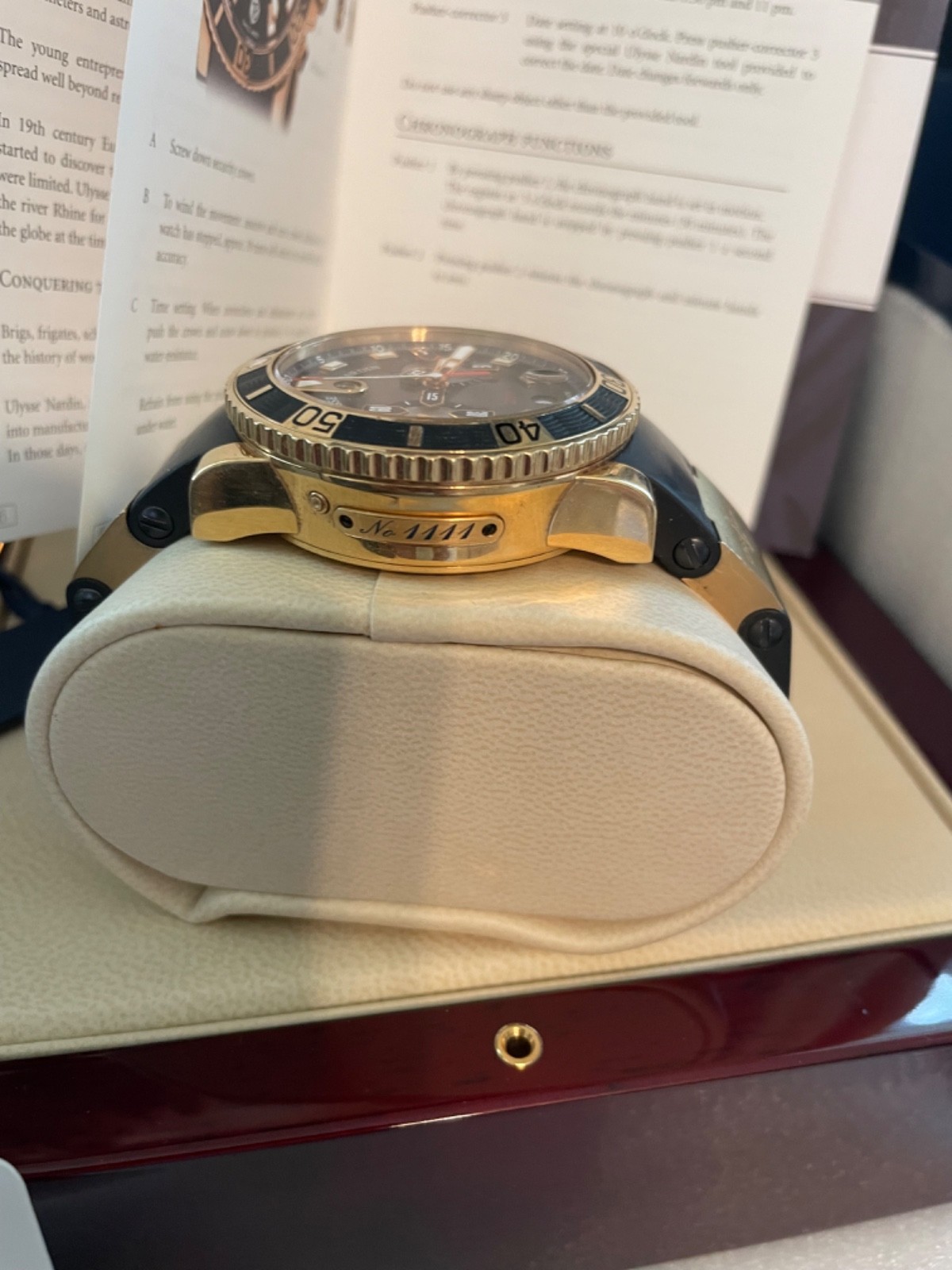 Ulysse Nardin Maxi Marine Chronometer 8006-102 size L
