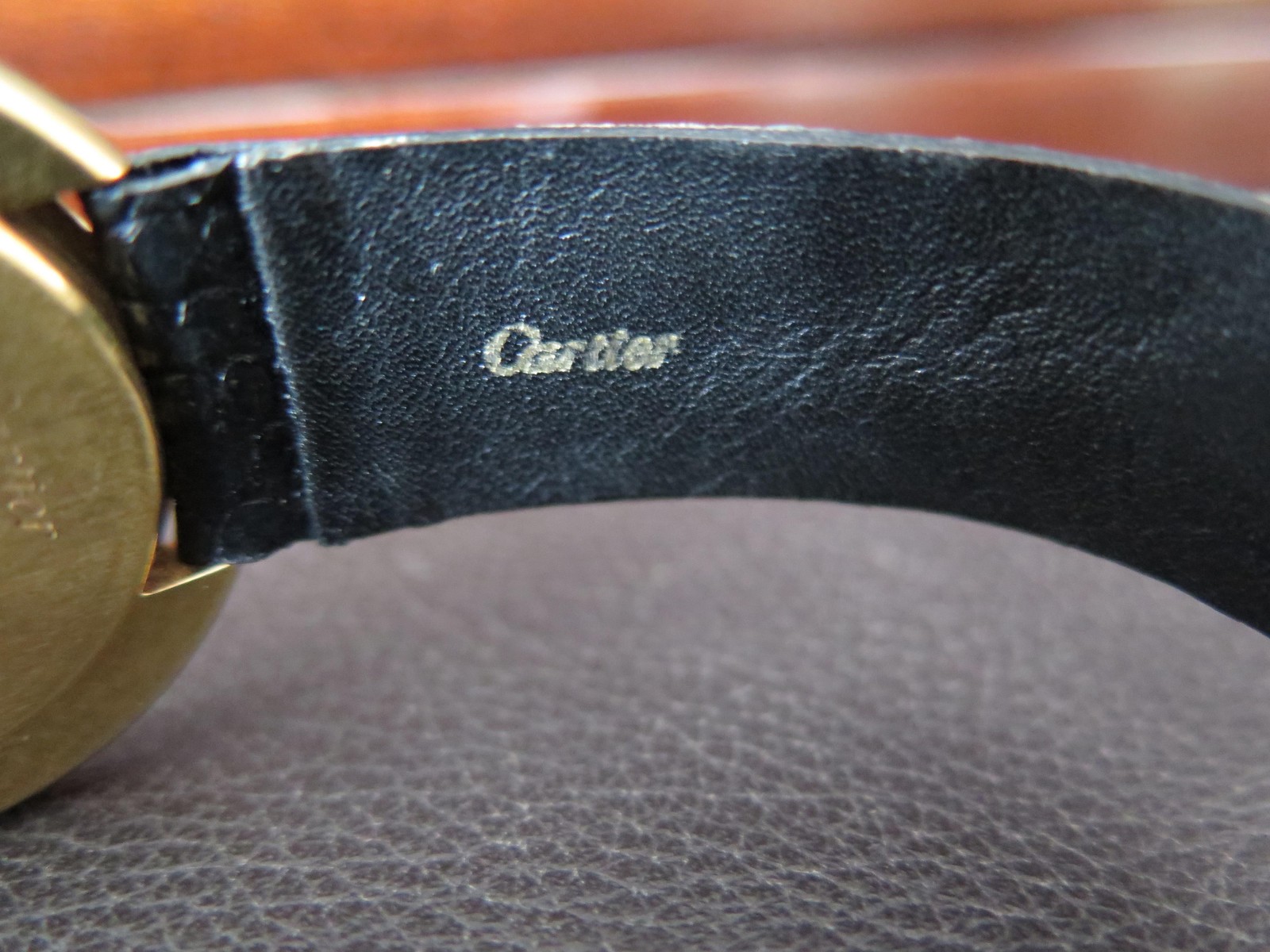 Cartier Paris Vendome Large Automatic Original Deployant Buckle Ca 1970s