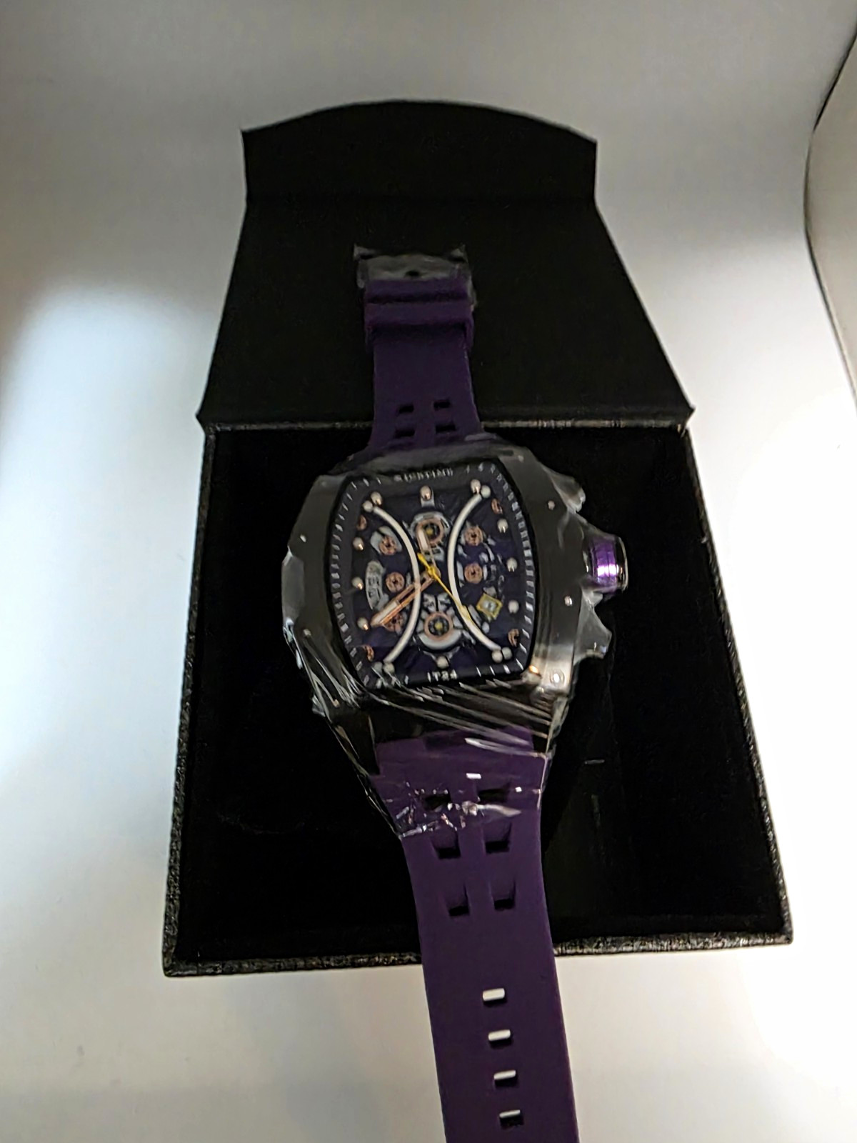 IceTime #14 Automatic Skeleton Men’s Watch – Genuine .10 CT Diamond MSRP $999