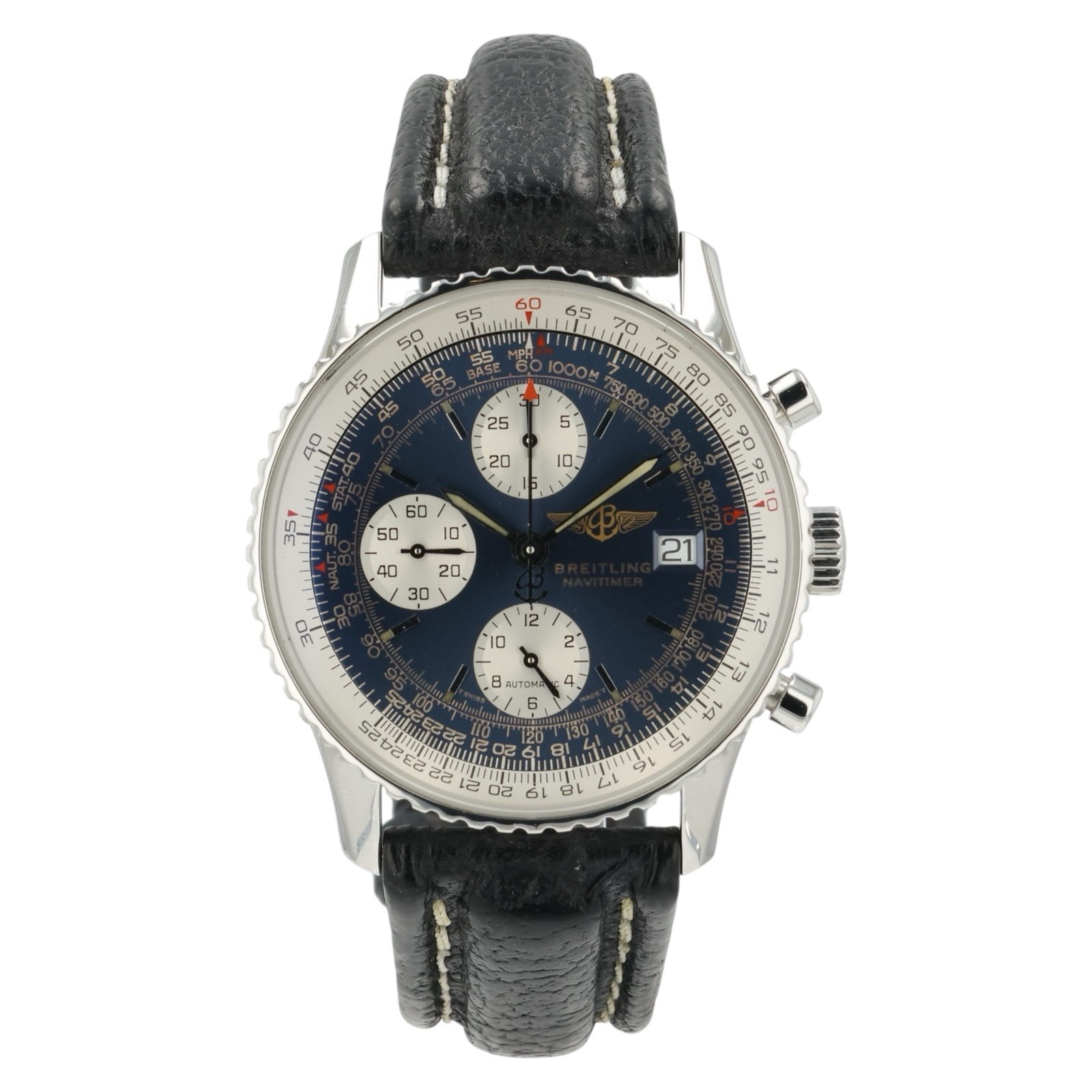 Breitling Navitimer Blue Dial Stainless Steel 41mm Automatic Men’s Watch A13022