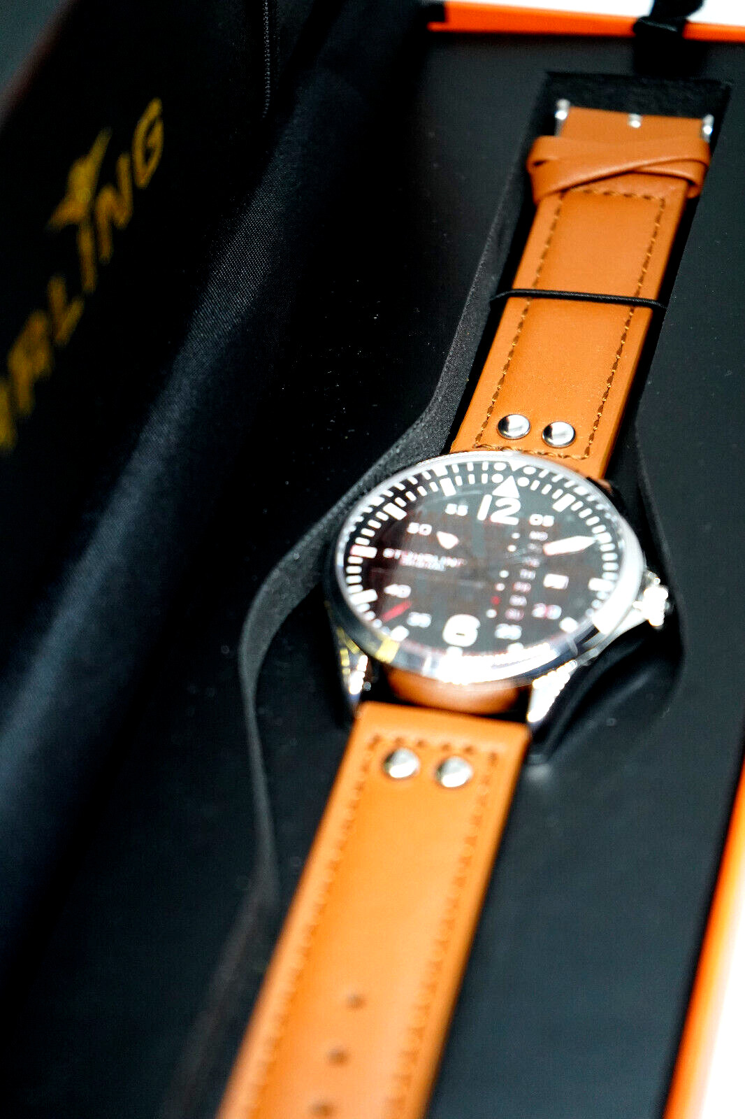 Stührling Stuhrling Original – Aeronaut 3916 Quartz 43mm Aviator