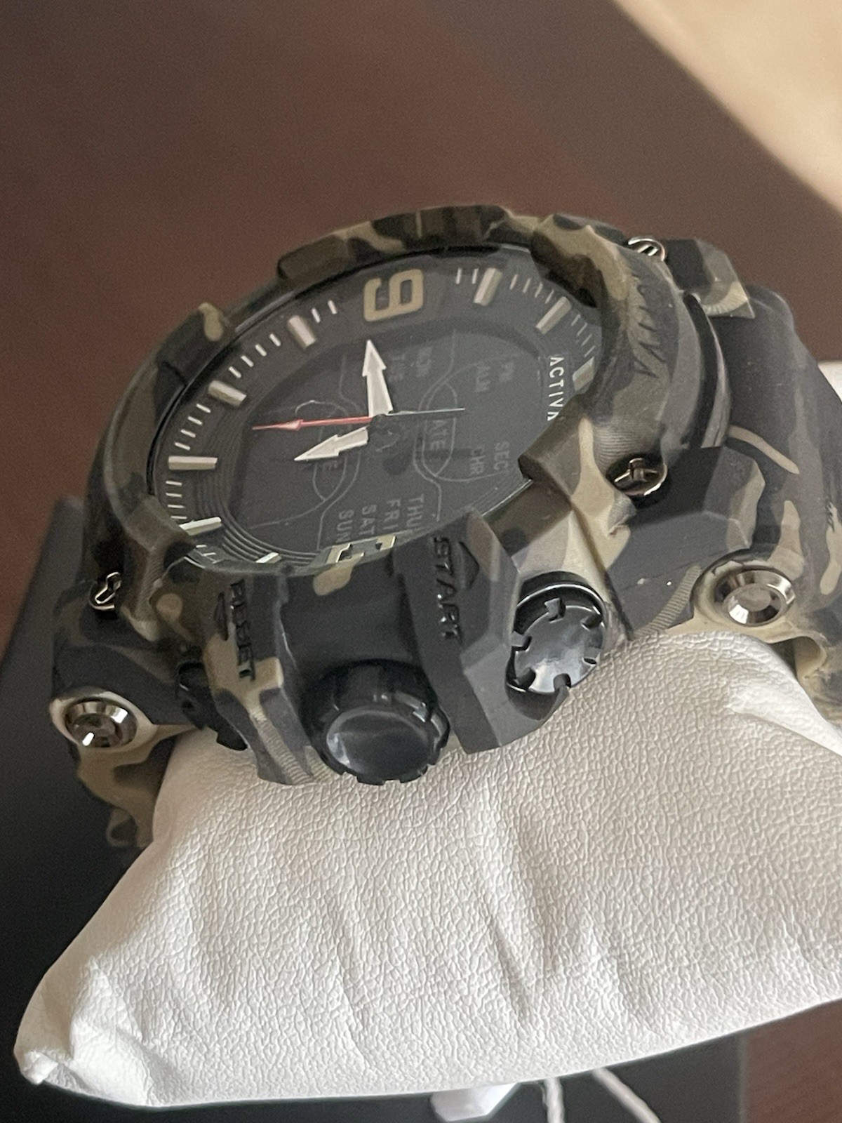 Activa Vulkor X Invicta Analog Digital Men’s Watch – 53mm. Camouflage. Tan, new