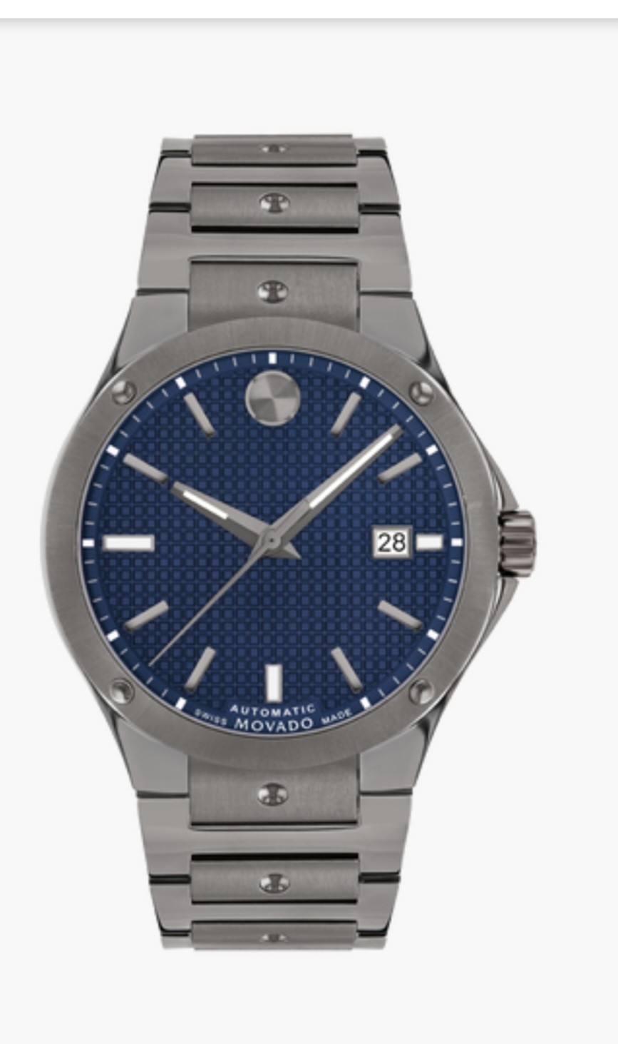 Movado SE Automatic Blue Dial unisex Watch – 0607553