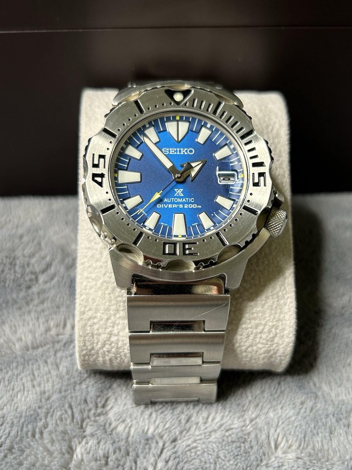 Seiko Prospex “Monster” – Blue Coral Diver