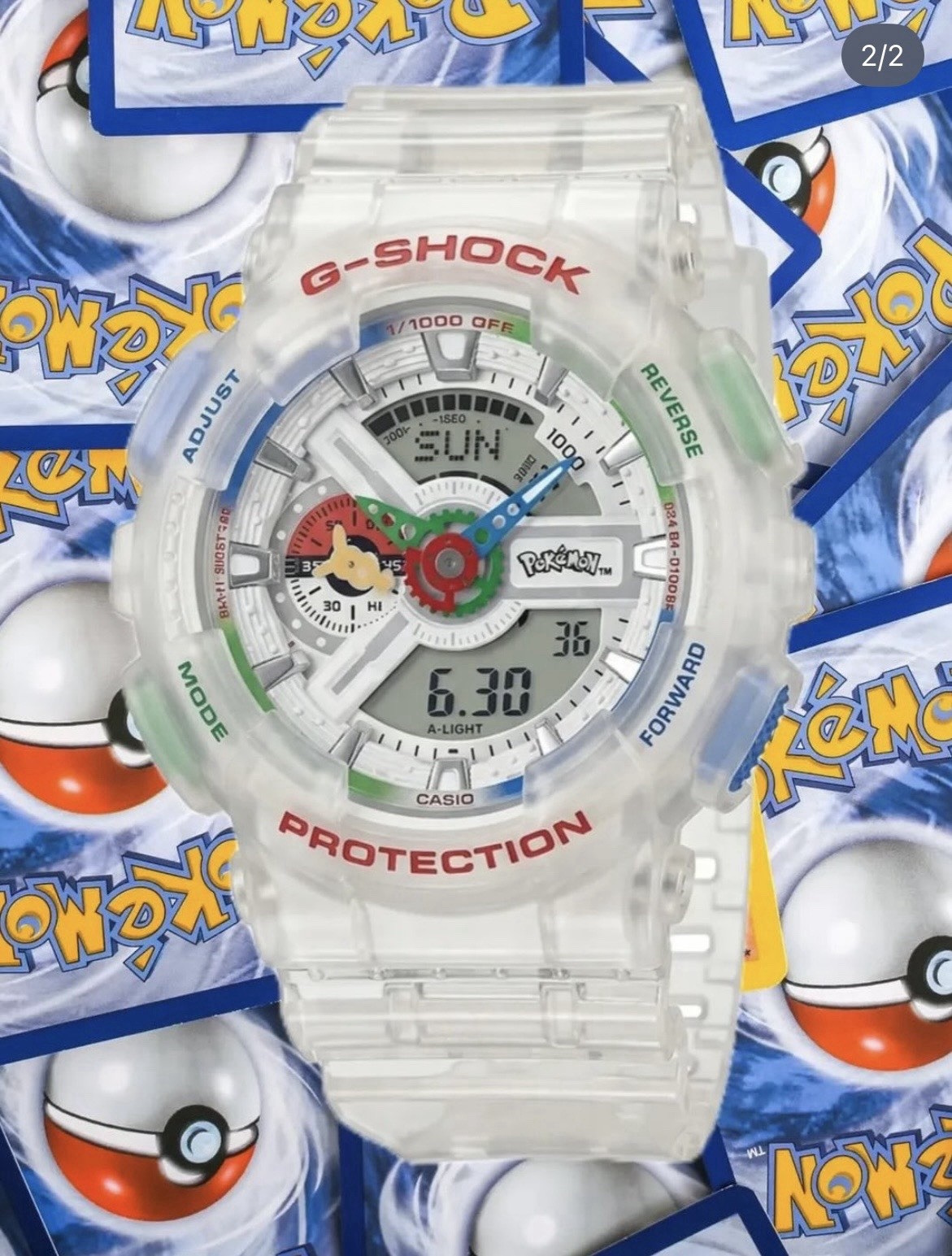 PRESALE CASIO G-SHOCK Pokemon 30th Anniversary GA110PKM-7A *Ready to Ship 7/24*