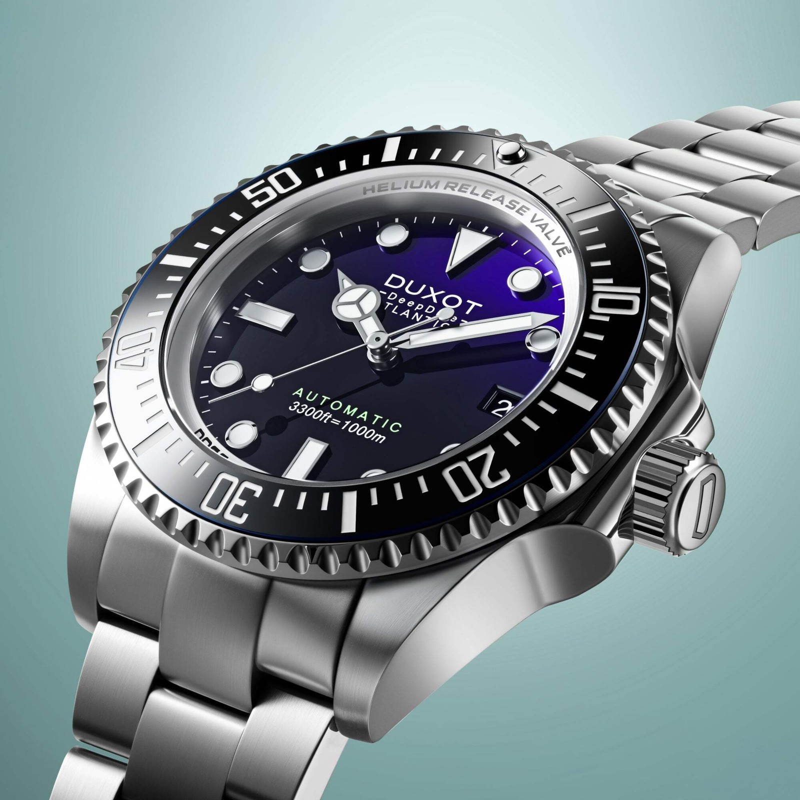 Atlantica Deep Dive Automatic Limited Edition Purple / Stainless Steel | Purple