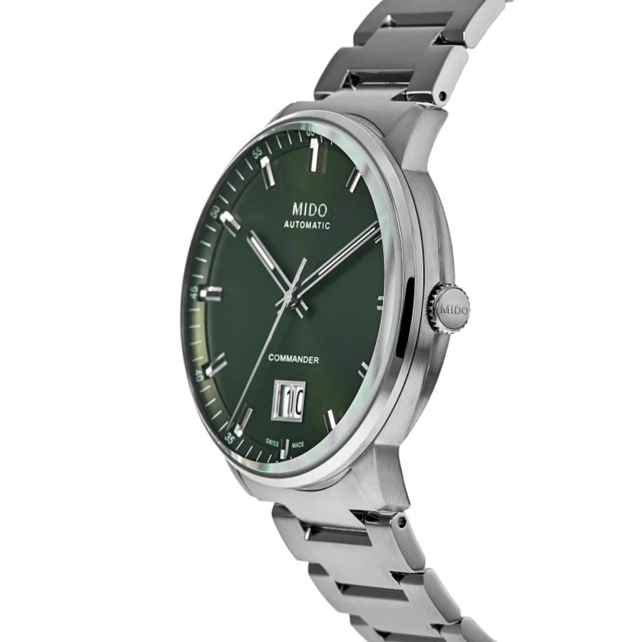 New Mido Commander Big Date Green Dial Steel Men’s Watch M021.626.11.091.00