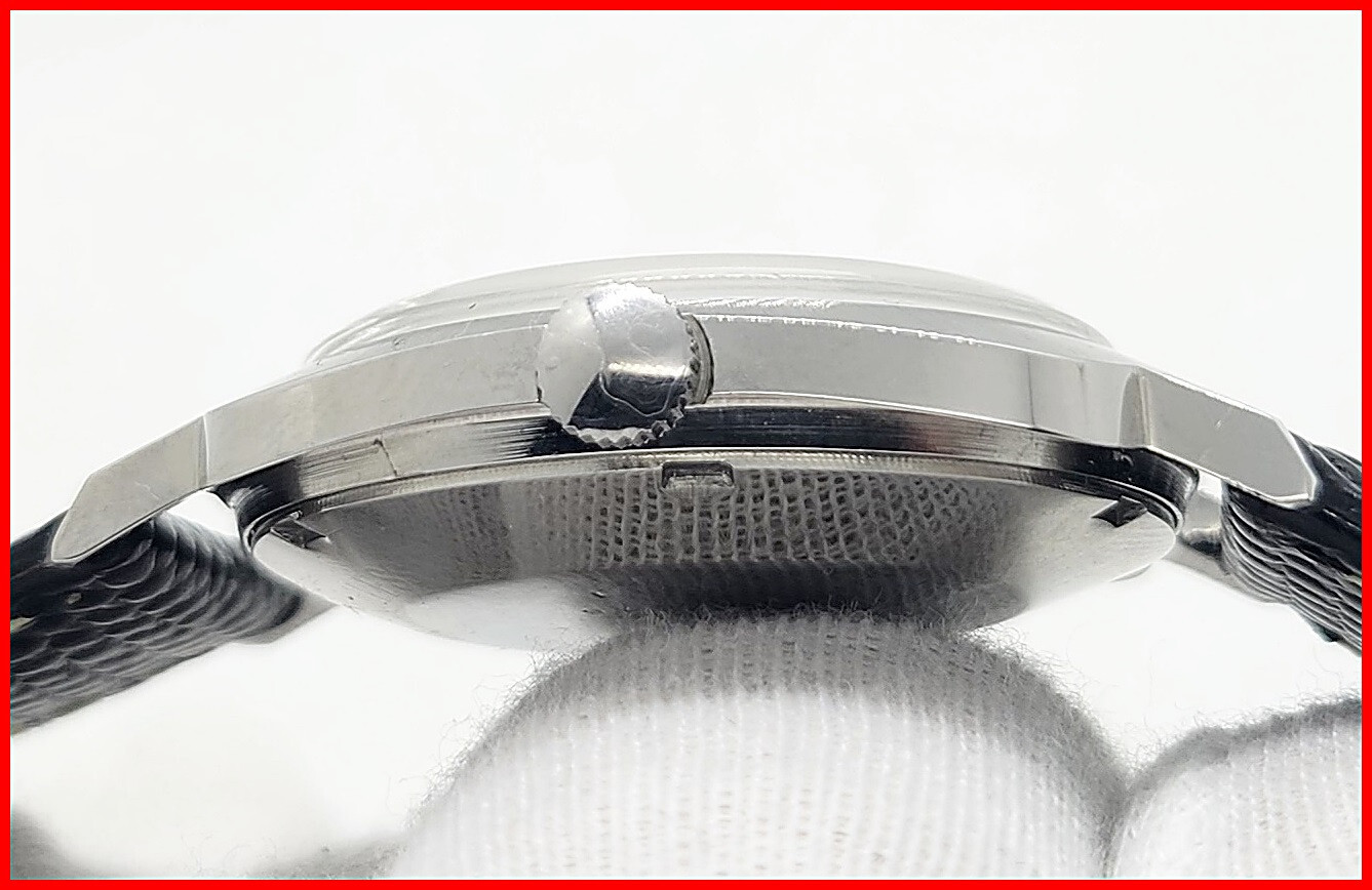 Rare Sigma-Valmon Geneve Automatic ETA 2452 Date 34mm Steel Men’s Watch Serviced