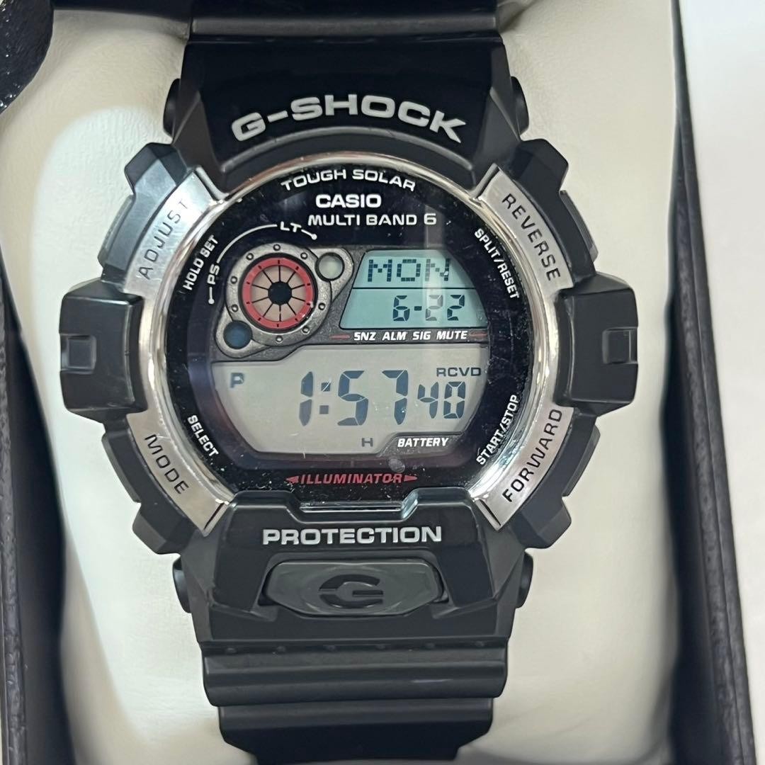 Casio G-SHOCK GW-8900 Digital Radio Solar Watch with Box