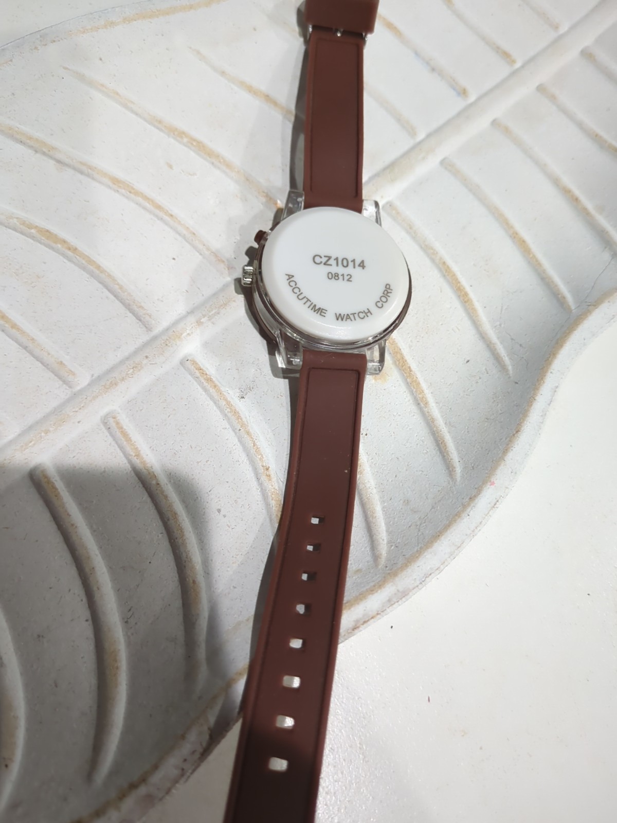Working Vintage Watch Lightning McQueen Accutime Watch Corp CZ1014 38mm Fit 6.5