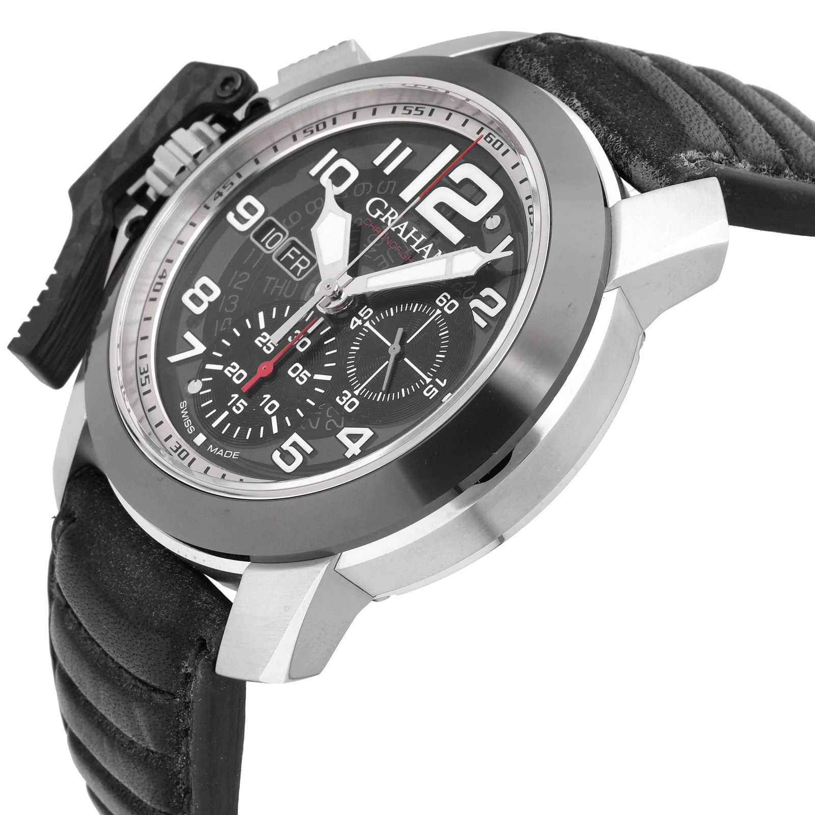 Graham Chronofighter Target Black 47mm Automatic Men’s Watch 2CCAC.B33A.L143S