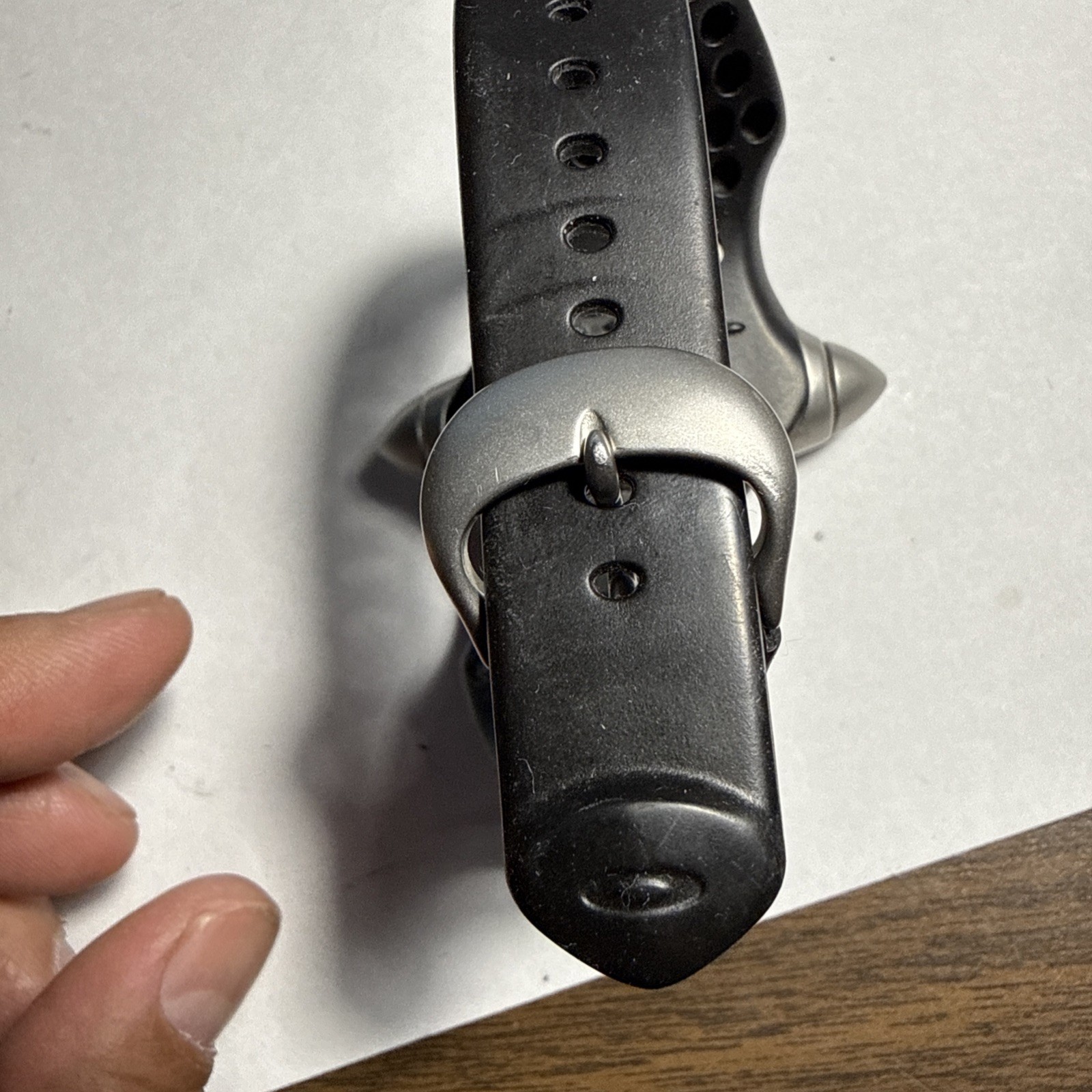 Oakley Torpedo Watch Black Rubber Strap Blue Dial Vintage Rare
