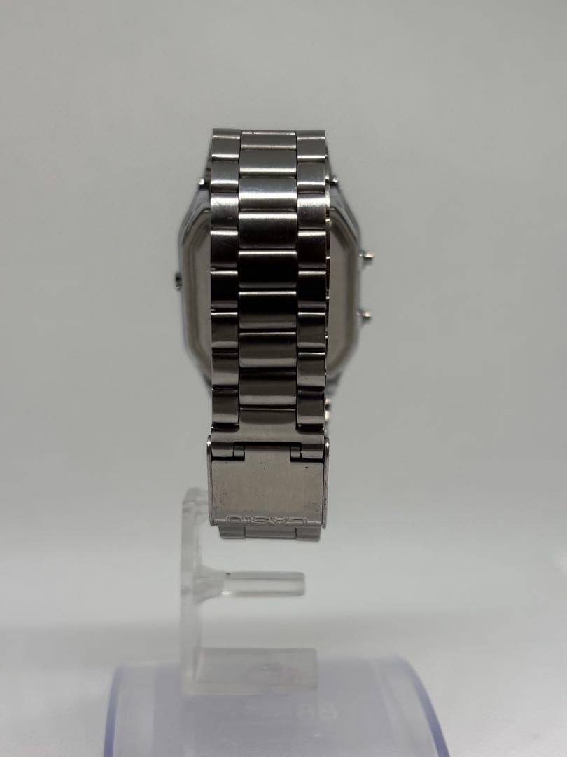 Excellent condition/working CASIO AQ-230 Analog-Digital Watch, Silver