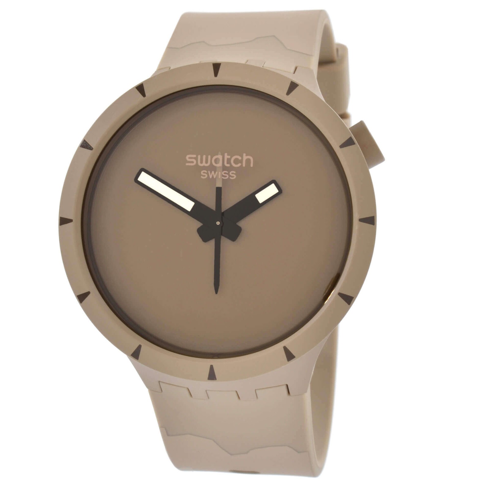 Swatch Unisex Watch Colours Of Nature Big Bold Bioceramic Desert Strap SB03C101