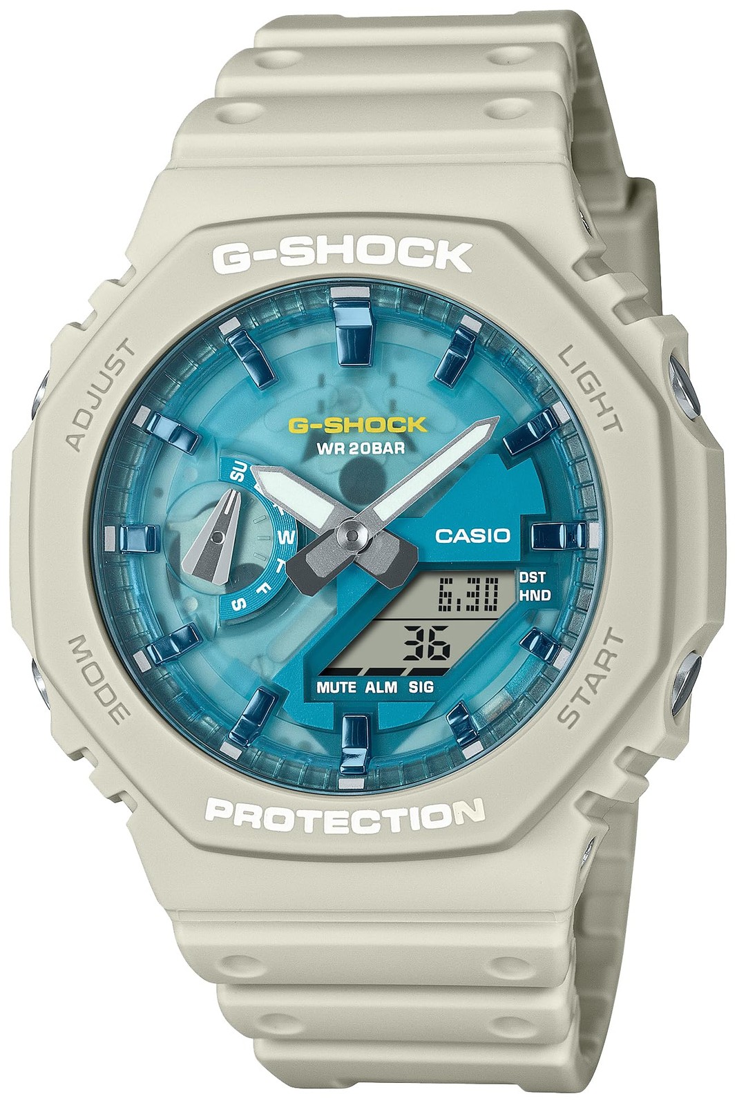 [Casio] G-Shock Watch OASIS OF DAY AND NIGHT series,GA-2100AS-5AJFfrom Japan