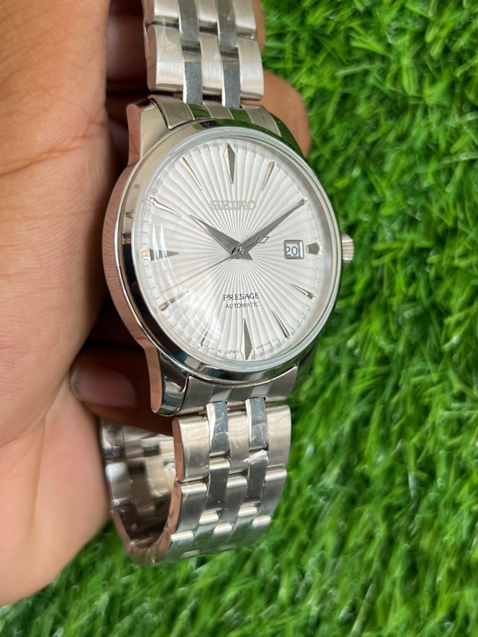 Seiko Presage Automatic Men’s Watch White Dail