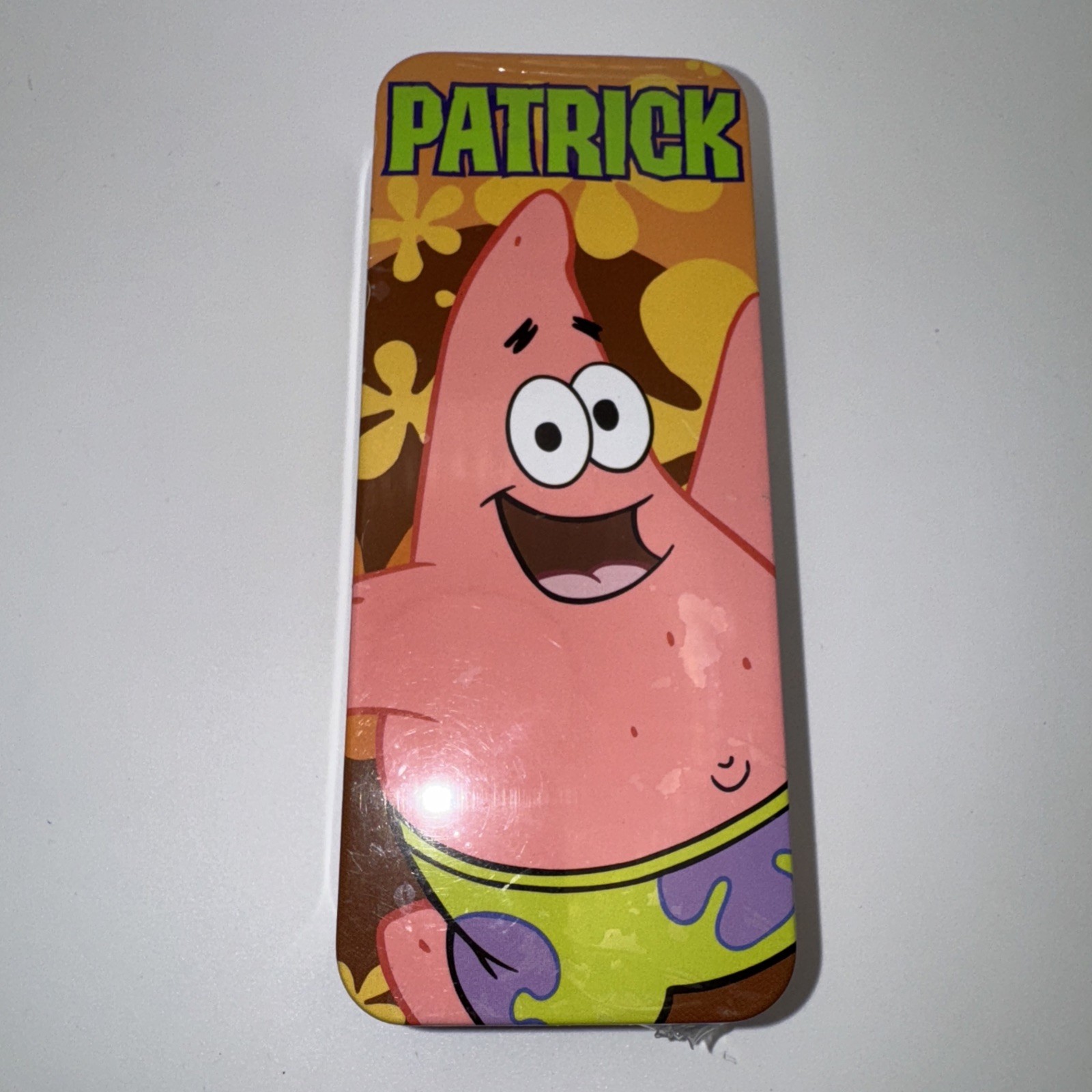 NEW Rare Sponge Bob Patrick Digital Watch In The Original Tin Case. New Sealed