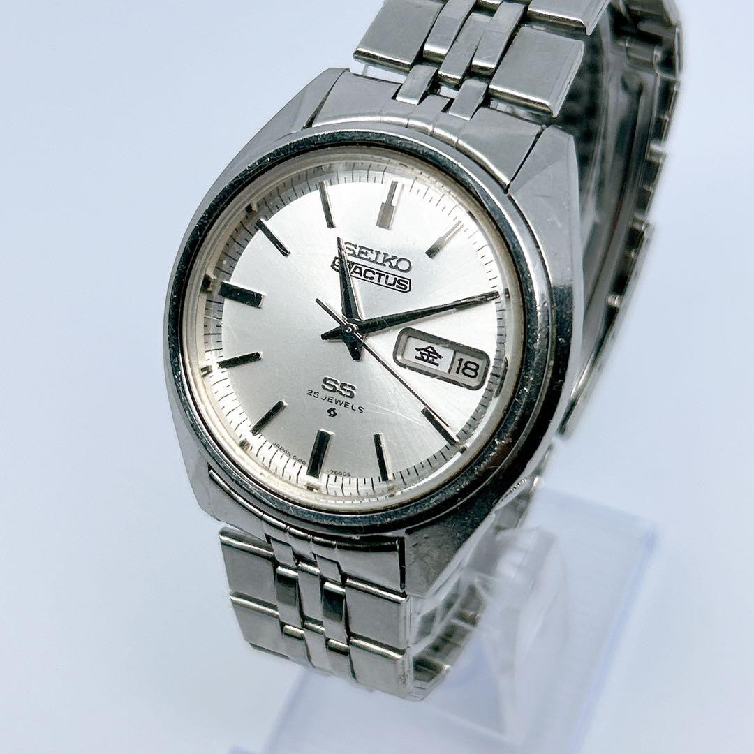 Seiko 5 Actus SS 6106 Automatic 1974 25 Jewels Watch