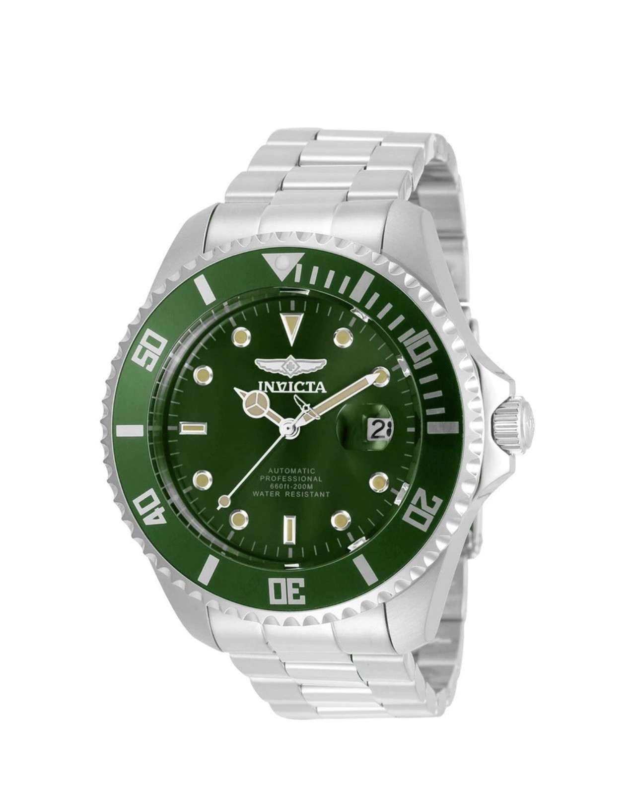 Invicta Pro Diver Automatic Green Dial Men’s Watch 35719