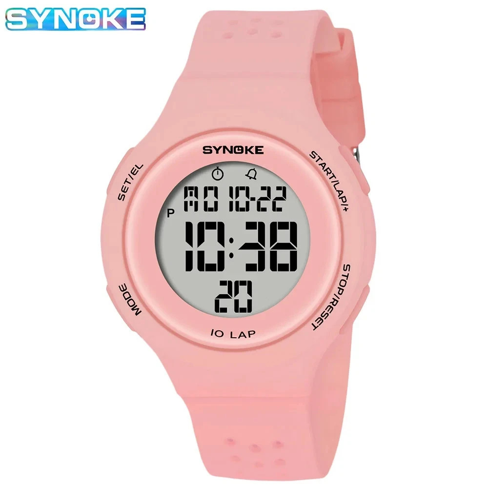 SYNOKE Women’s Watches Thin Luxury Swim Waterproof Digital Sport Watch For