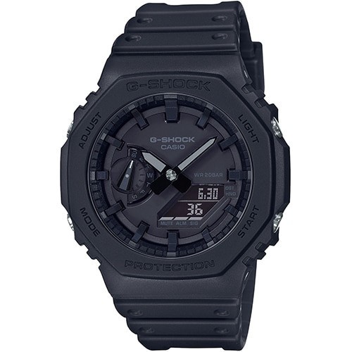 CASIO G-SHOCK GA-2100-1A1JF CasiOak All Black Analog Digital Men’s Watch JDM