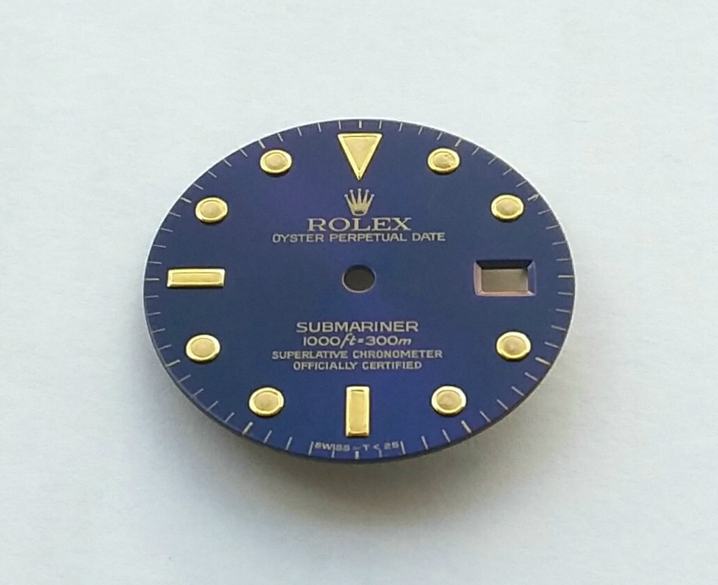 ROLEX Dial Quadrante Blue Purple Virato Viola per Submariner 16613 16618