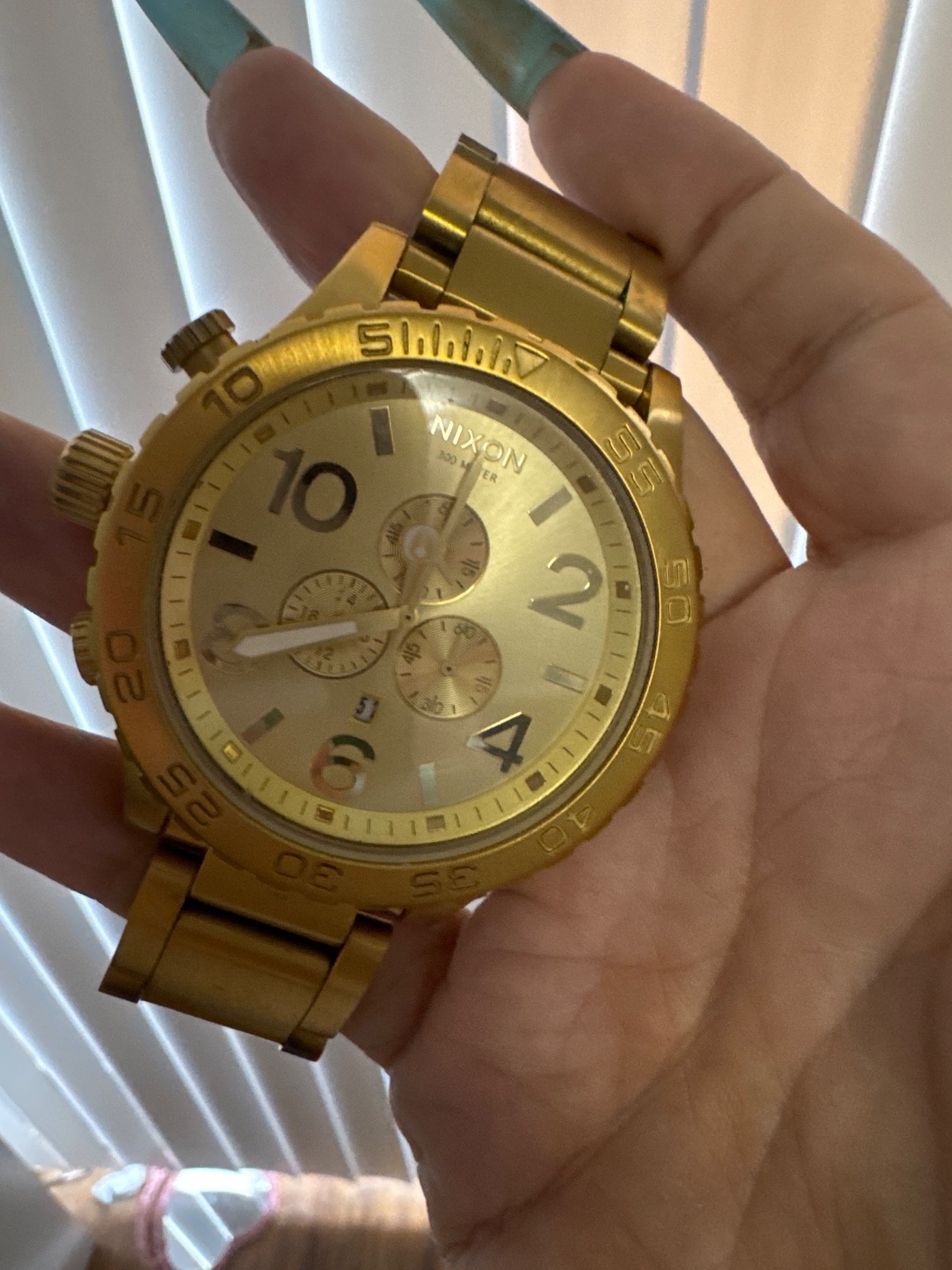 Nixon A08350200 51-30 Chrono Men’s Watch – Gold