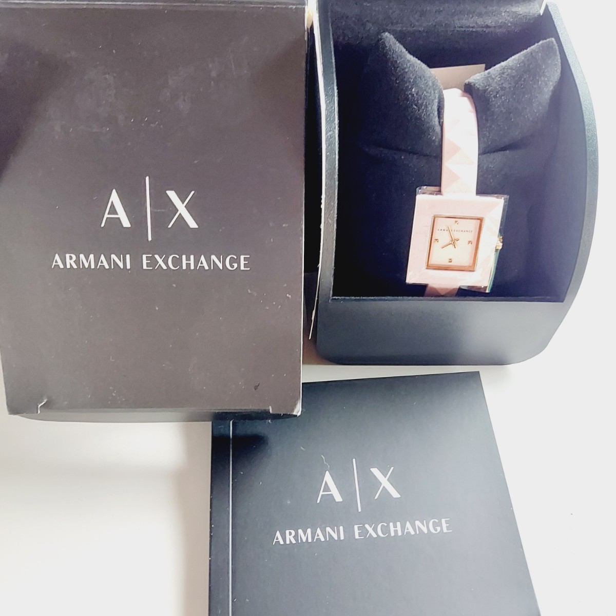 Limited 1 Piece AX Armani Exchange Watch KARLA AX4402 Women’s Pink