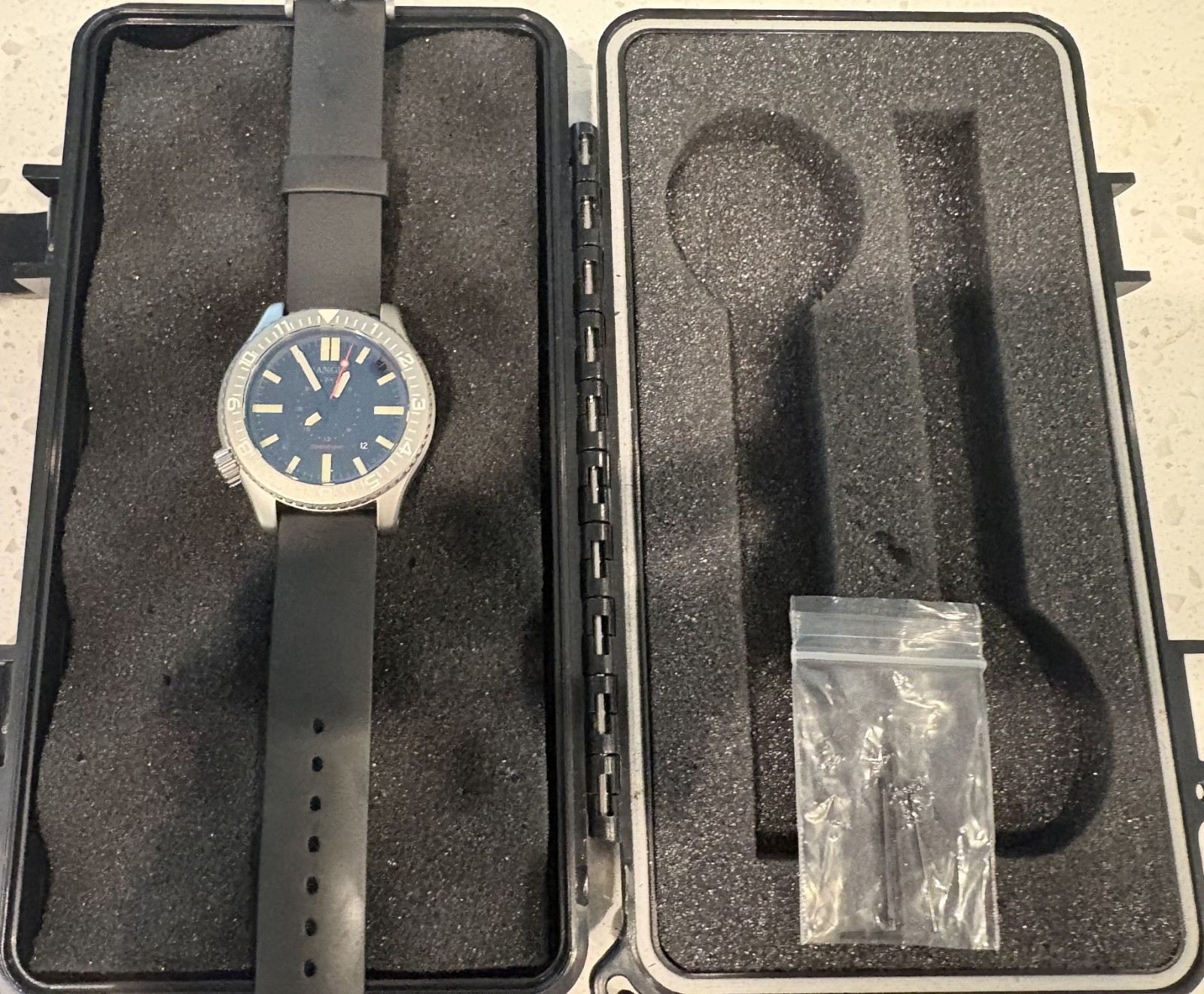Sangin Instruments Kinetic II Pilot (K2 K2 KII) Stainless Matte watch