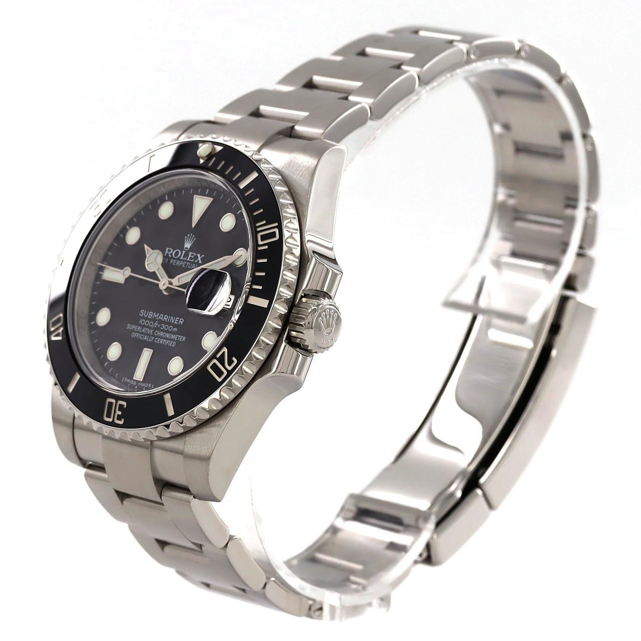 Authentic Rolex Submariner Date 116610LN Stainless Steel Mechanical Automati…