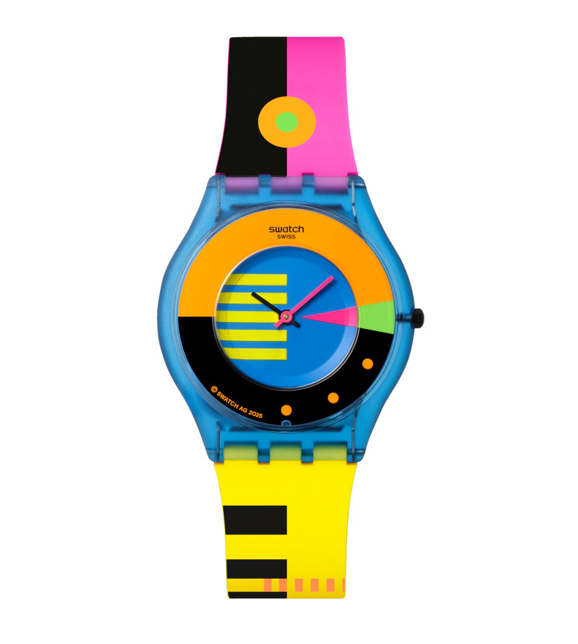 [swatch] NEON FLUMOTIONS SS08S101 Quartz Multicolor NEW