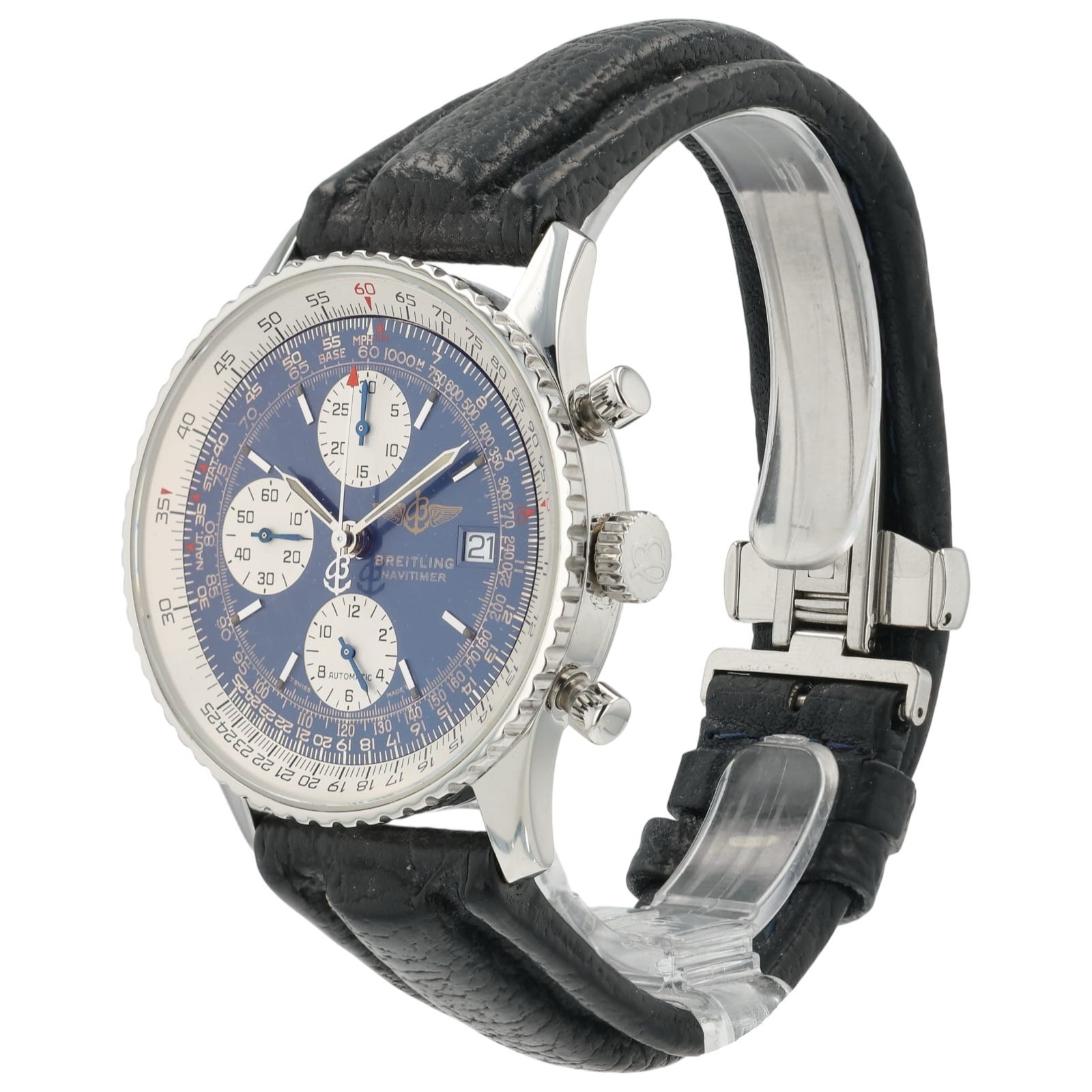 Breitling Navitimer Blue Dial Stainless Steel 41mm Automatic Men’s Watch A13022