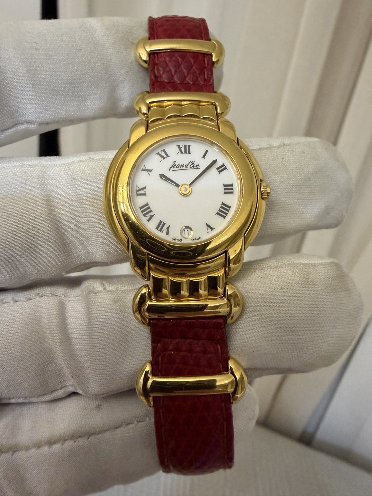 Jean d’Eve Collection Antheis Swiss Made Ladies Watch 262466 Sapphire Crystal