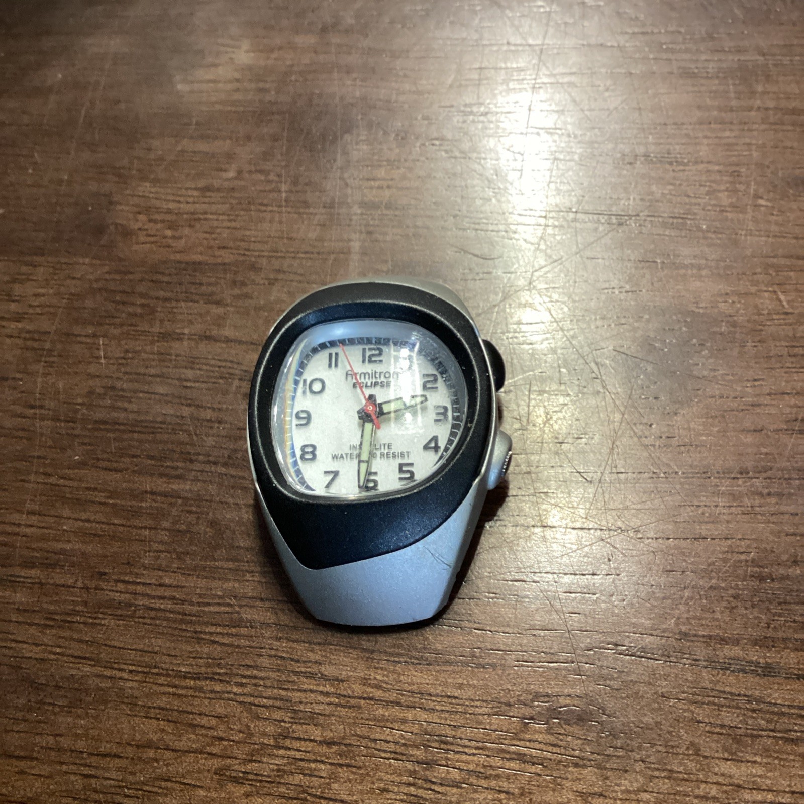 Armitron Eclipse Waterproof 330 Watch Quartz Japan Movement 25/6283 No Bracelet