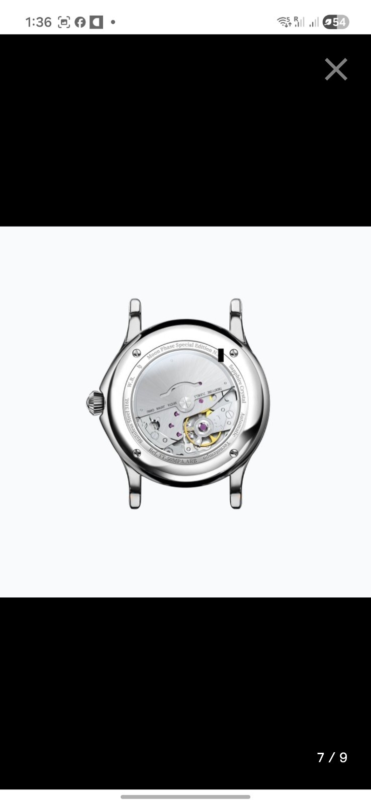 Tecnotempo Orbital Moon Phase Aurora Borealis Special Limited Edition
