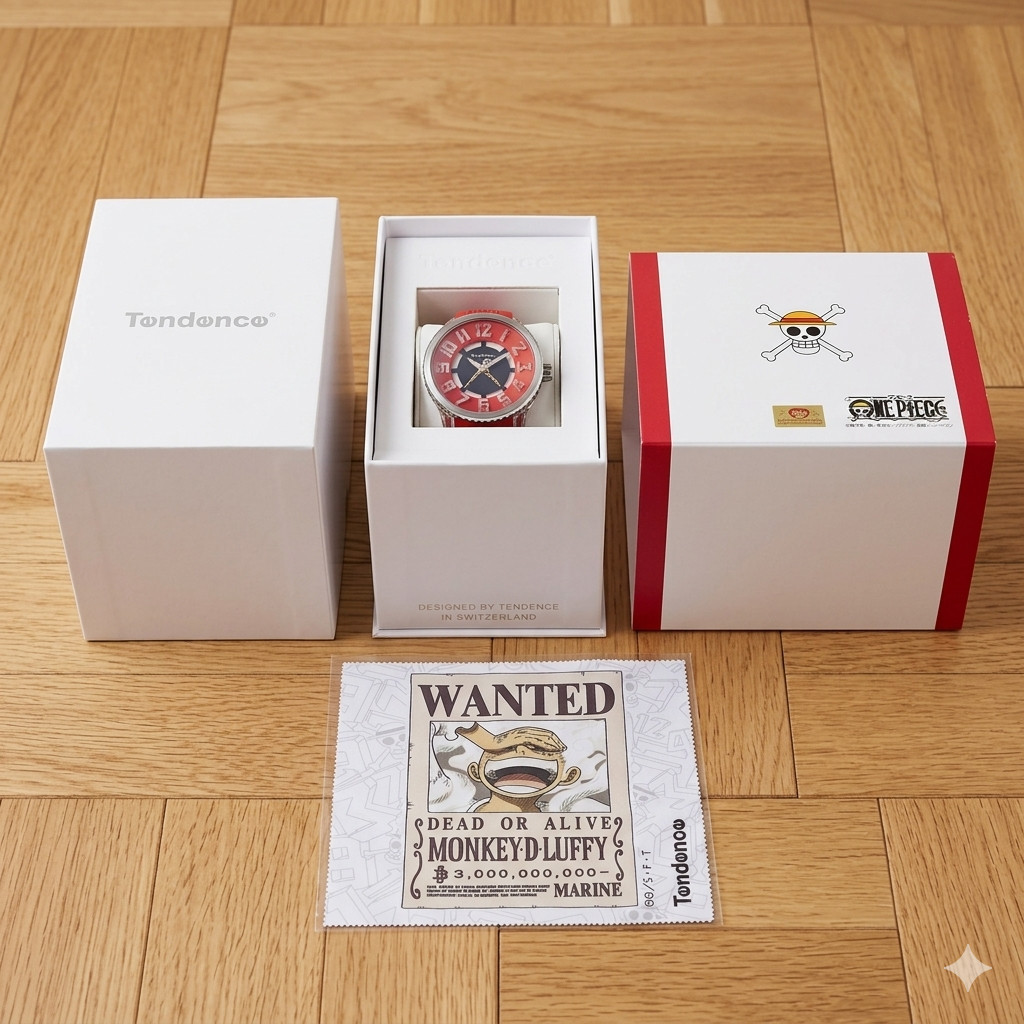 Tendence TY532021 ONE PIECE Monkey D. Luffy Model Wrist Watch with original box