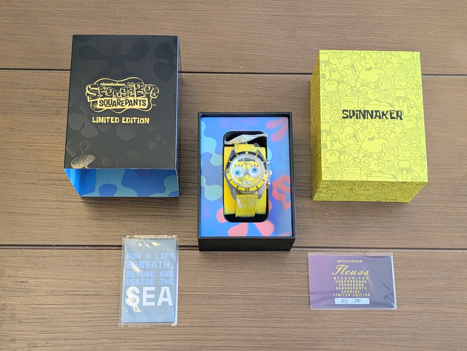 Spinnaker Fleuss SpongeBob Mechanical Chronograph Limited Edition (313/500)