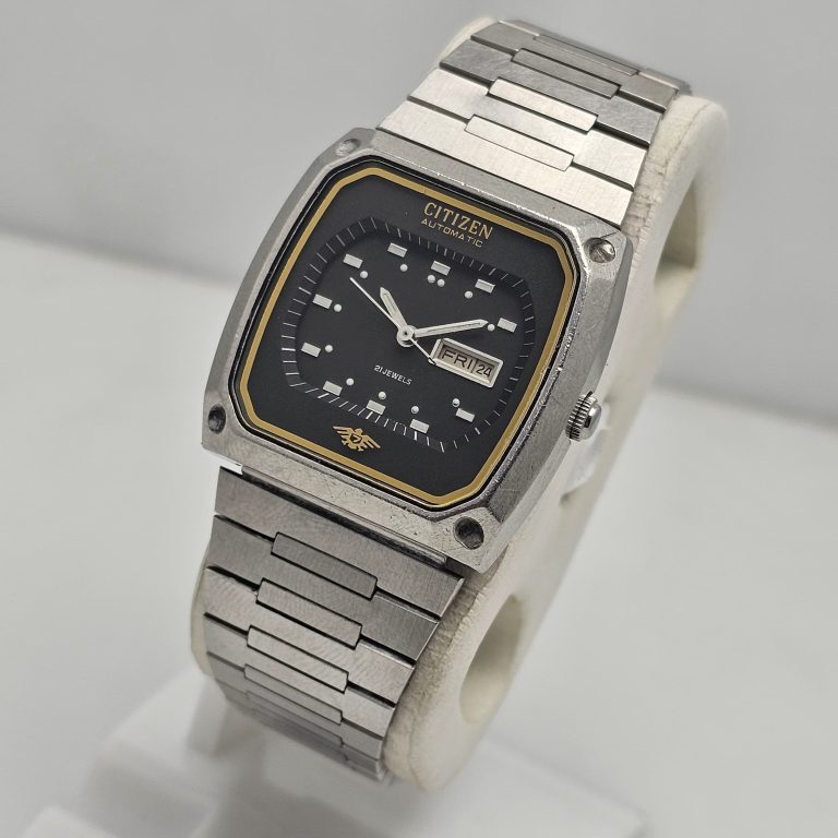 Citizen Eagle 7 Automatic 74-8757 Day/Date Cal.6650A Vintage Unisex Watch