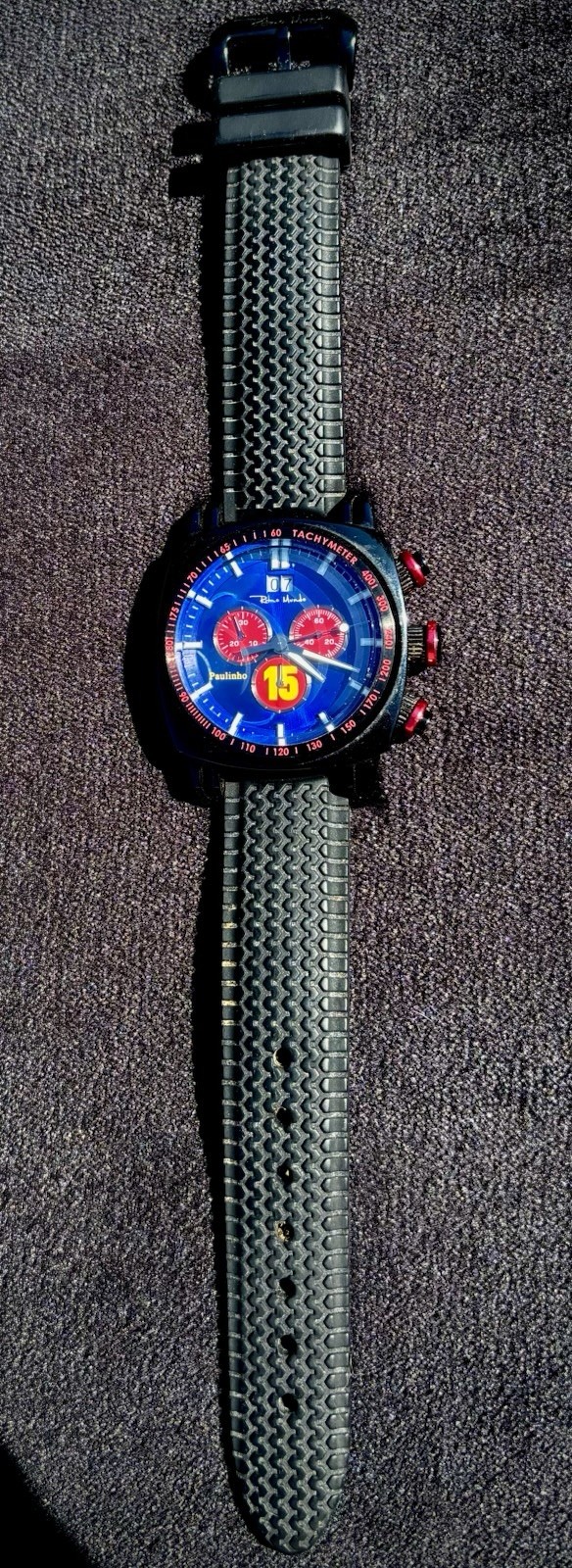 Ritmo Mundo Racer Swiss Chronograph Limited Edition Model 2221 Paulinho