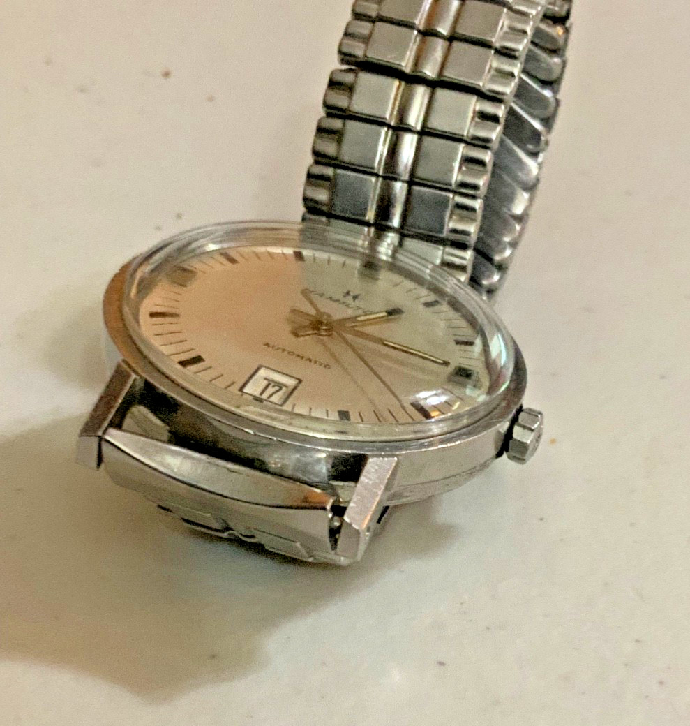 Vintage Hamilton 64049-3 Automatic DATELINE Watch UFO Men’s Classic watch 64A