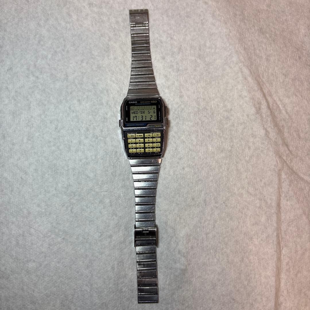 CASIO Data Bank DBC-1500 Calculator Watch Vintage Collectible