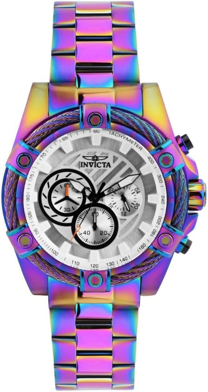 Men’s Multi-Color Quartz Analog Watch – Model 25520 Bolt