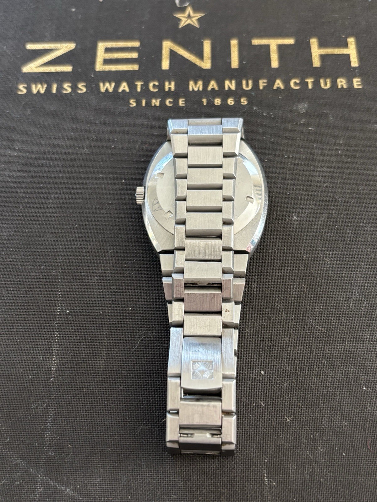 Zenith Defy / Surf Automatic Vintage 1970s Gray