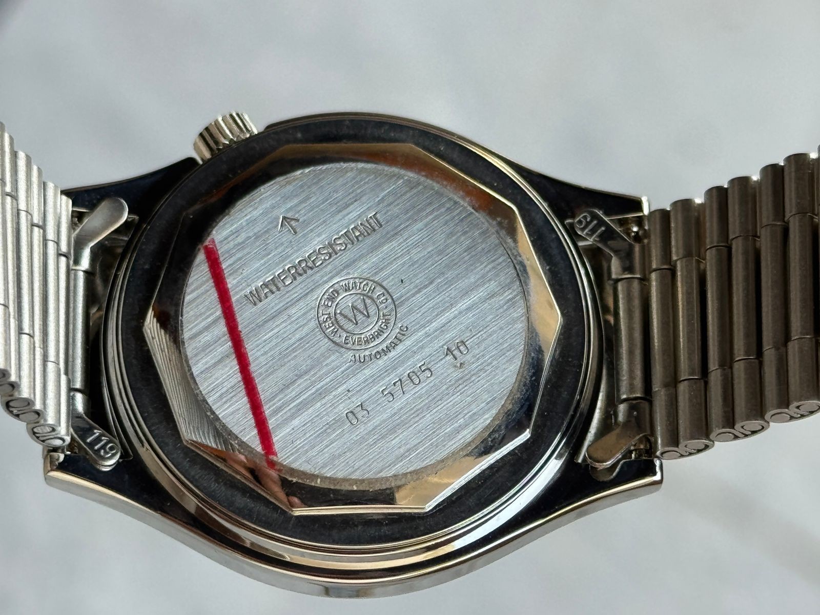 Vintage West End Prima Automatic Day/Date Mens Wrist Watch