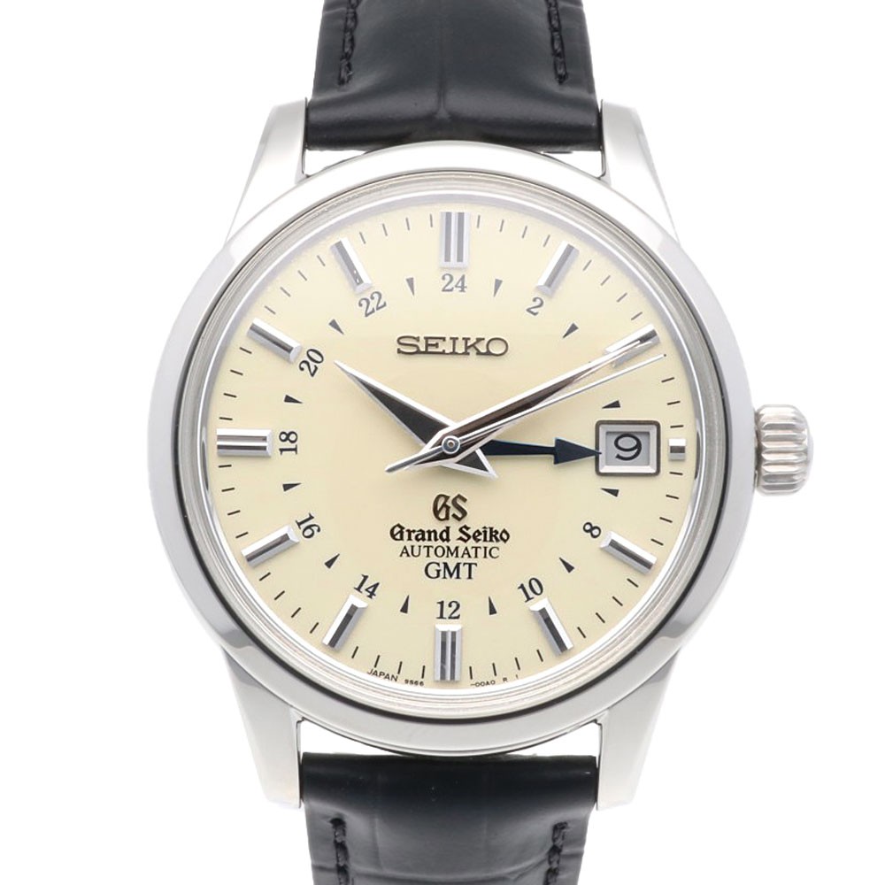 Grand Seiko Mechanical gmt Watches 9S66-00A0 Stainless Steel used