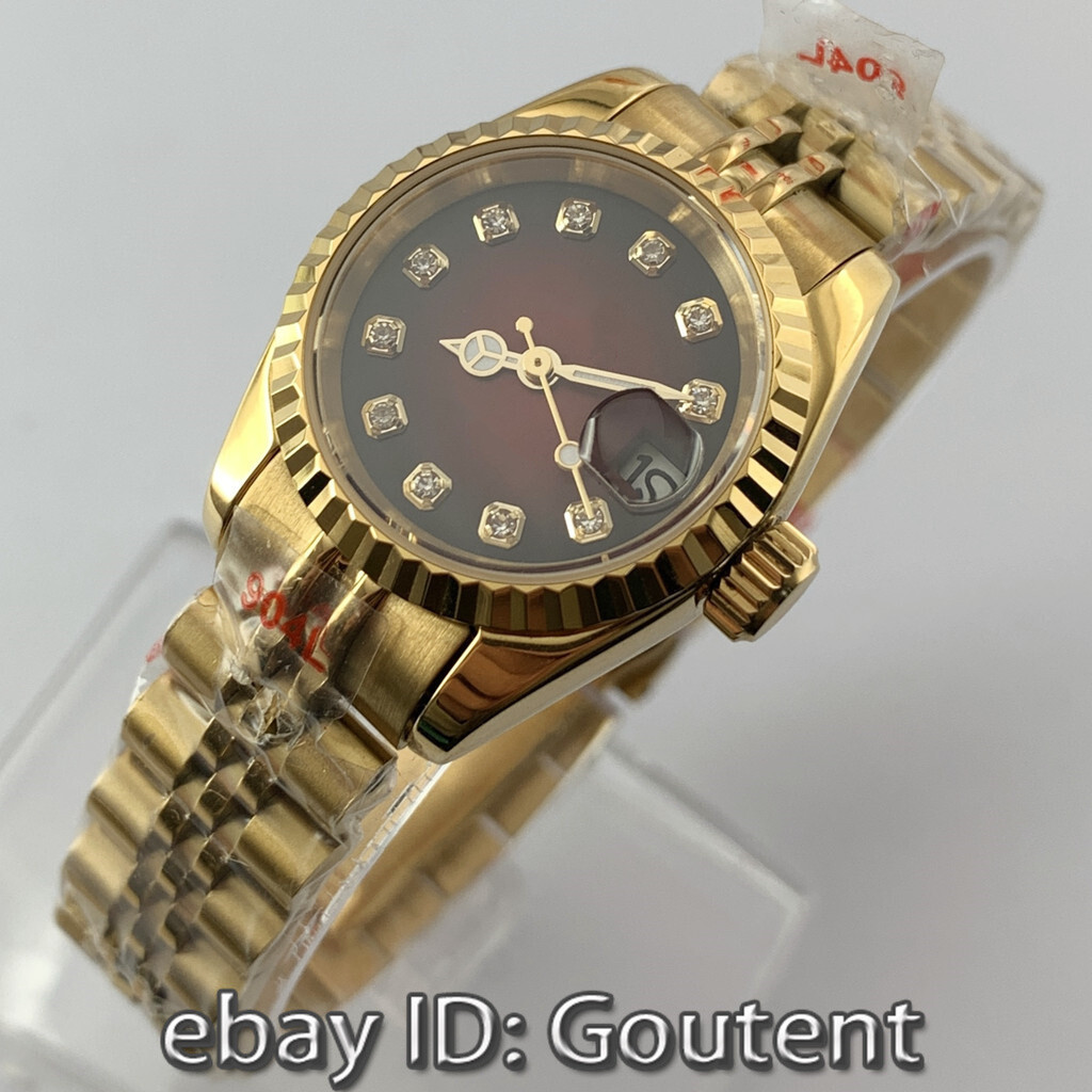 26mm NH05 automatic movement Sapphire crystal watch Black green brown dial