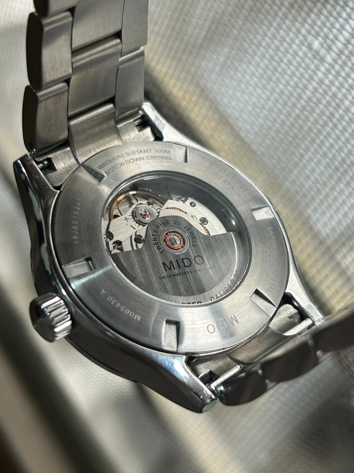 Mido Multifort Dark Gray Dial Automatic Swiss Men’s Watch, Cal-2846 ,25 Jewels