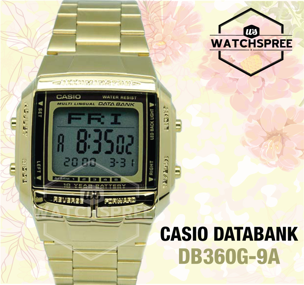 Casio Data Bank Watch DB360G-9A